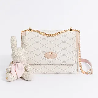 PLAYBOY - 後背包 Graceful系列 - 米白色 歷史價格詳細信息