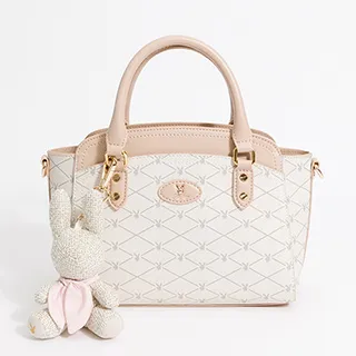 PLAYBOY - 後背包 Graceful系列 - 米白色 歷史價格詳細信息