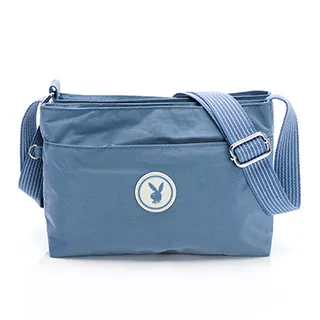 PLAYBOY - 斜背包雙層式 Matte Black系列 - 黑色 歷史價格詳細信息