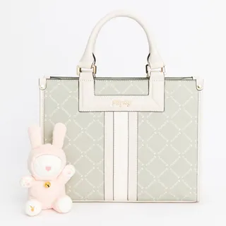 PLAYBOY - 肩背包附長背帶 Lucky Bunny系列 - 綠色 歷史價格詳細信息
