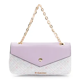 PLAYBOY - 手提鍊帶包附長背帶  Daylight系列 - 米色 歷史價格詳細信息