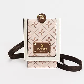 PLAYBOY - 證件套夾 Oat milk 燕麥奶兔兔系列 - 卡其色 歷史價格詳細信息