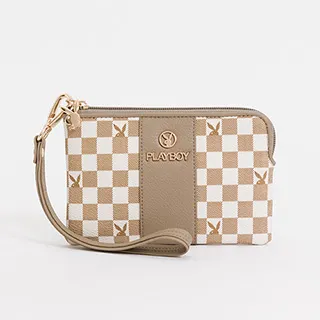 【PLAYBOY】零錢包 Bubble Bunny系列(卡其色) 歷史價格詳細信息