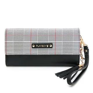 PLAYBOY - 長夾附手挽帶 After Midnight系列 - 藍色 歷史價格詳細信息