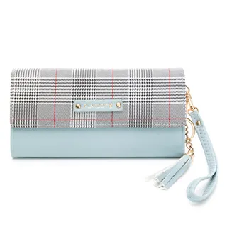 PLAYBOY - 長夾附手挽帶 After Midnight系列 - 藍色 歷史價格詳細信息