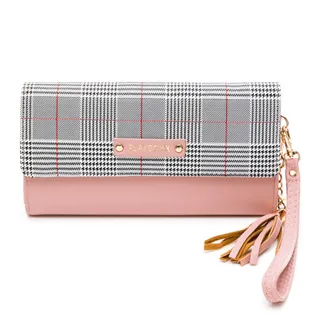 PLAYBOY - 長夾附手挽帶 After Midnight系列 - 藍色 歷史價格詳細信息