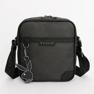 PLAYBOY - 大斜背包 Defense系列 - 黑色 歷史價格詳細信息