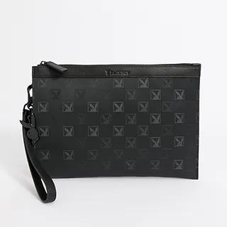 PLAYBOY - 萬用包附手挽帶與鍊帶 可可拿鐵Cocoa latte系列 - 咖啡色 歷史價格詳細信息