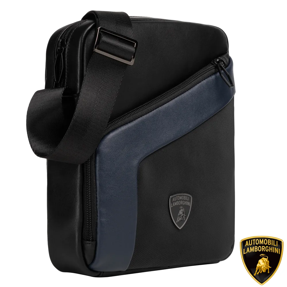 【Automobili Lamborghini】藍寶堅尼 頂級義大利小牛皮後背包 LBZA00342M 全新專櫃展示品(深藍色) 歷史價格詳細信息