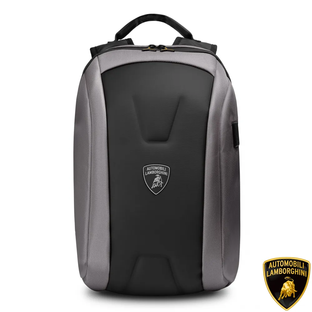 【Automobili Lamborghini】藍寶堅尼 頂級義大利小牛皮後背包 LBZA00342M 全新專櫃展示品(深藍色) 歷史價格詳細信息