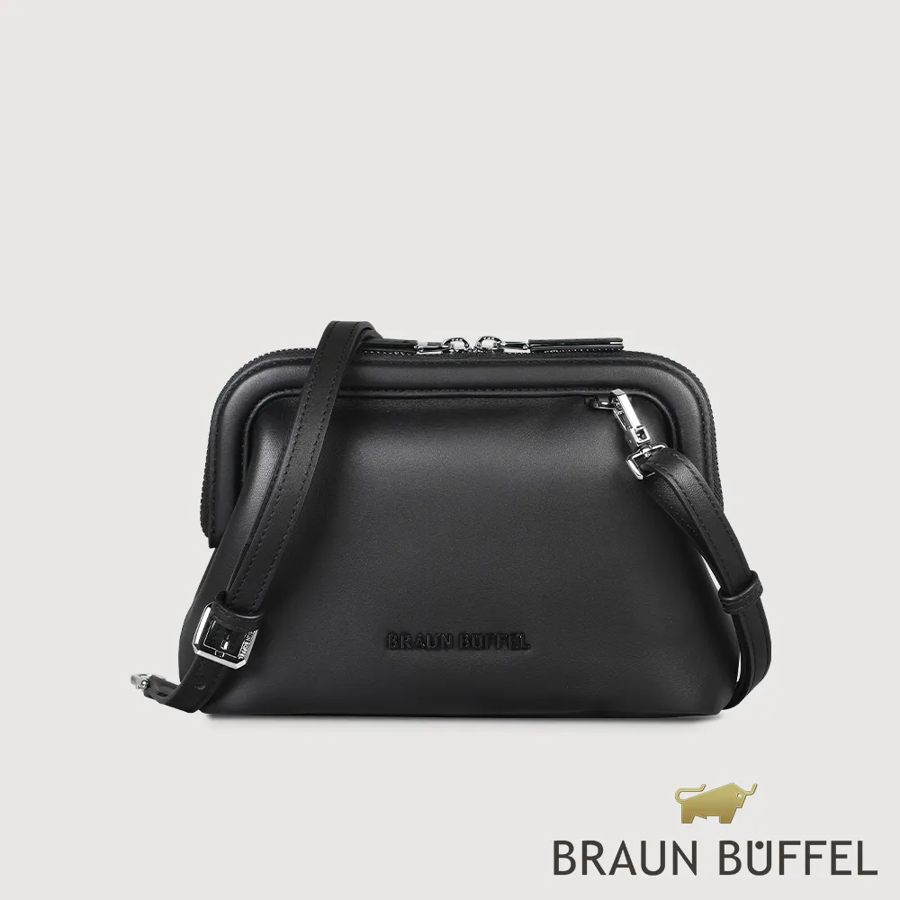 【BRAUN BUFFEL 德國小金牛】台灣總代理 安娜克 斜背包-黑色/BF811-02-BK 價格比較,價格查詢,歷史價格詳細信息