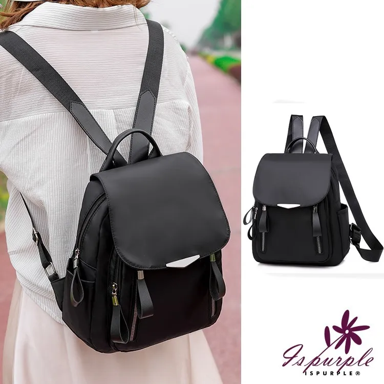 【iSPurple】黑白棋盤＊撞色大容量購物肩背帆布包 歷史價格詳細信息