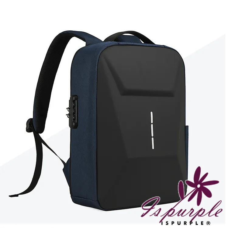 新款硬殼商務雙肩包男款休閒防水揹包多功能電腦揹包書包企業禮品 歷史價格詳細信息