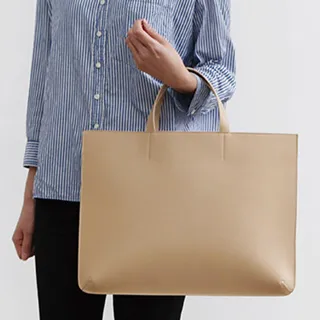 【品樂．MI】亮亮。大容量簡約軟皮托特包 歷史價格詳細信息