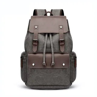 【品樂．CAMO】Lance韓版復古雙線條帆布單肩斜背休閒包(黑色) 歷史價格詳細信息