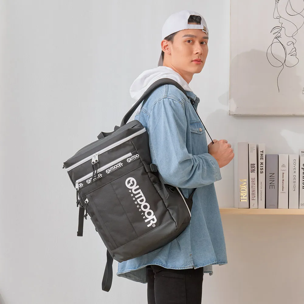 【OUTDOOR】風格前線-15.6吋筆電後背包 多功能隔層透氣背墊 後背包 包包 男 女 灰色 OD111121GY 歷史價格詳細信息