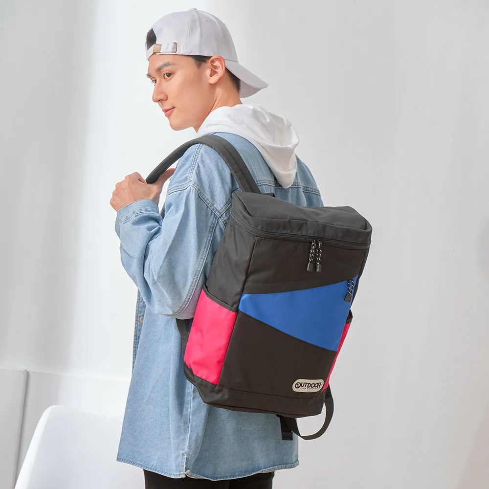 【OUTDOOR】風格前線-15.6吋筆電後背包 多功能隔層透氣背墊 後背包 包包 男 女 灰色 OD111121GY 歷史價格詳細信息