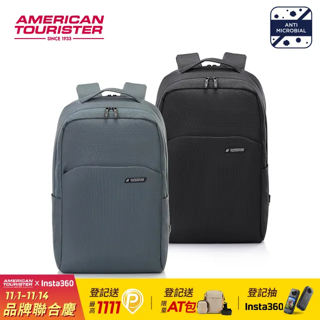 AMERICAN TOURISTER 美國旅行者 Rubio 抗菌簡約雙隔層筆電後背包14吋(兩色可選) 歷史價格詳細信息
