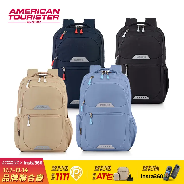 美國旅行者 American Tourister｜17吋筆電後背包｜23L大容量｜ICT NJ5*003 喵之隅 歷史價格詳細信息
