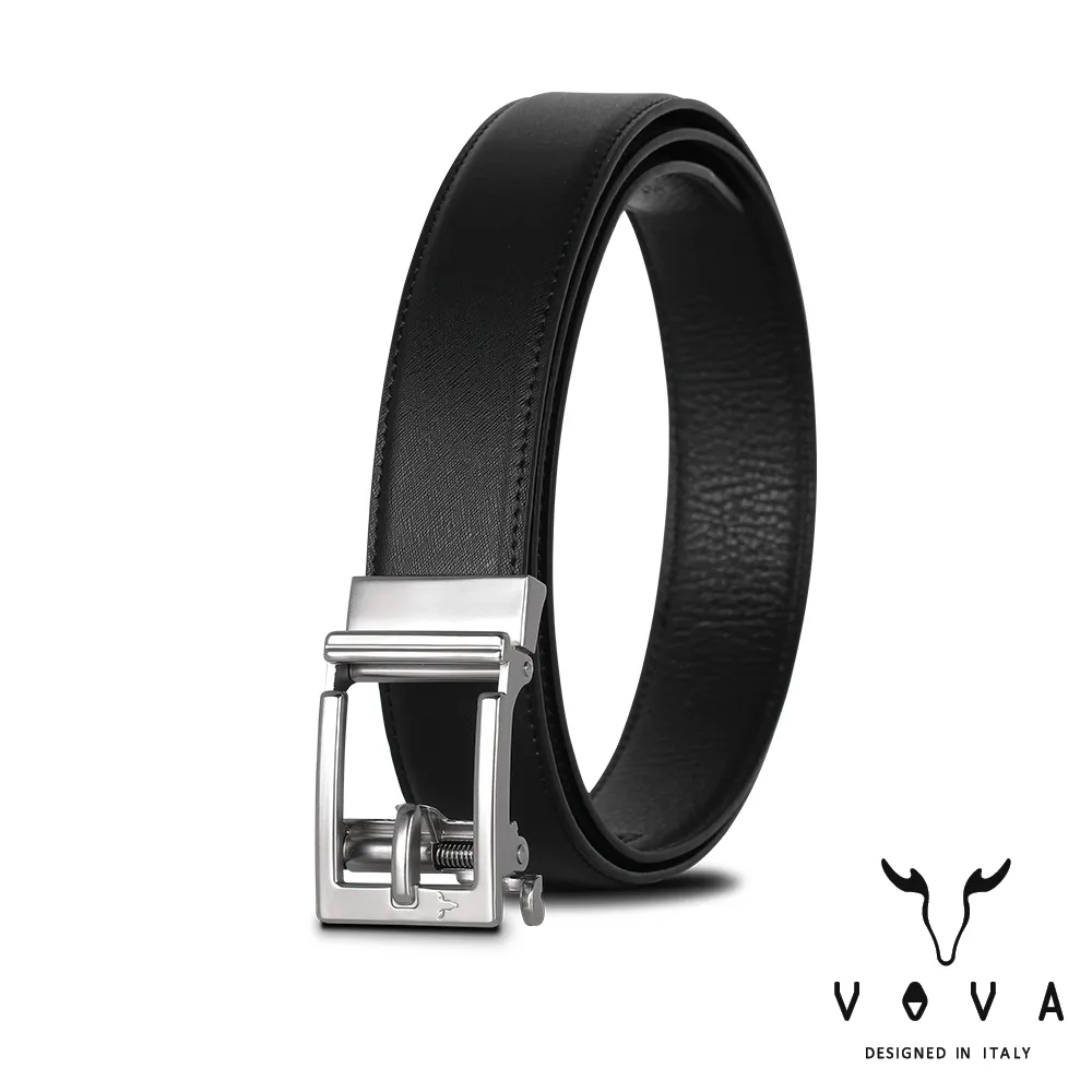 【VOVA 沃汎】台灣總代理 商務男仕鏤空帶頭自動扣皮帶-銀色/VA015-001-SNK 歷史價格詳細信息