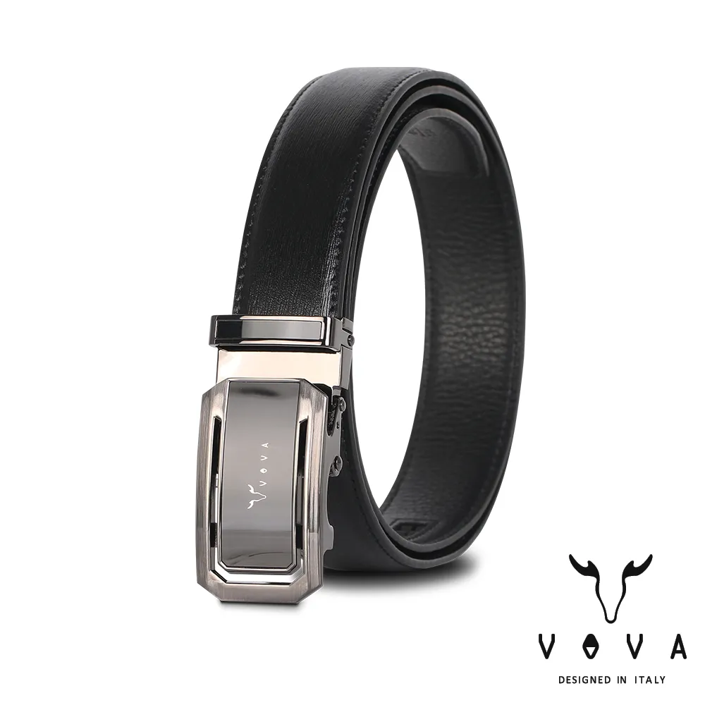 【VOVA 沃汎】台灣總代理 商務男仕鏤空帶頭自動扣皮帶-銀色/VA015-001-SNK 歷史價格詳細信息