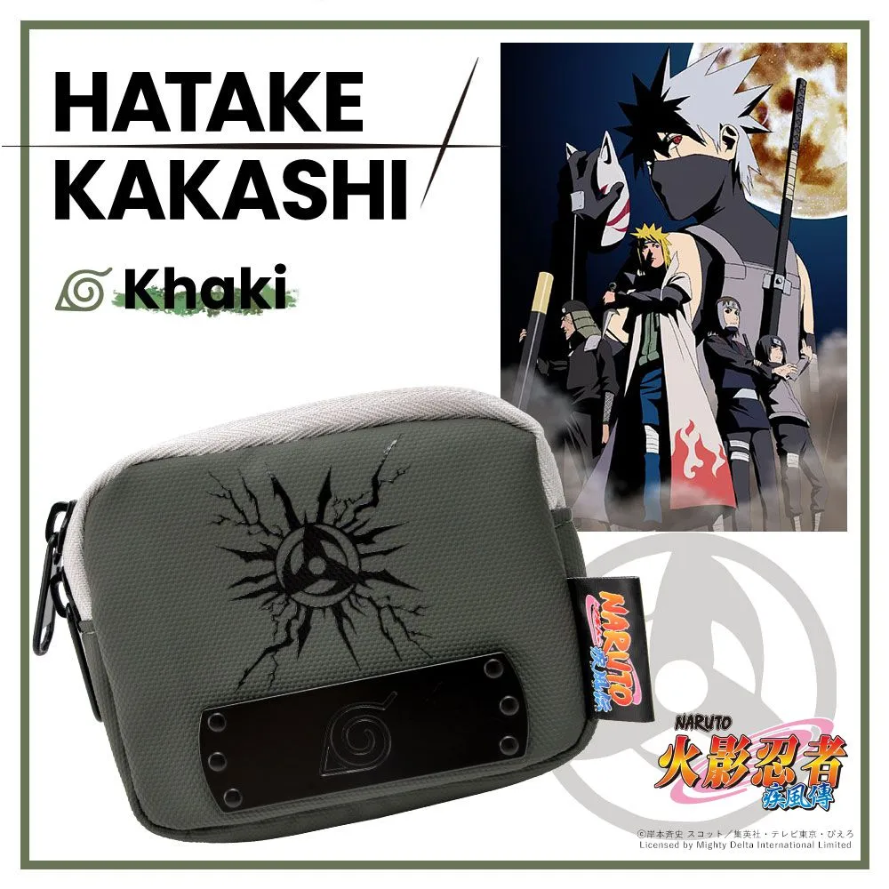 【DEVICE】火影忍者疾風傳-旗木卡卡西-單肩包-卡其 NBP21069KI 歷史價格詳細信息
