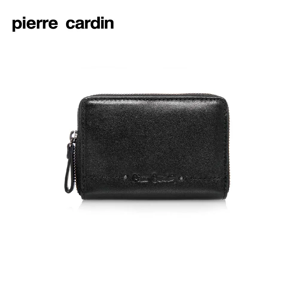 pierre cardin 壓紋雙層拉鍊長夾-藍 歷史價格詳細信息