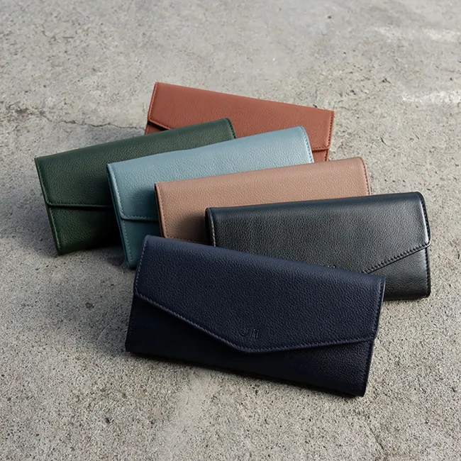 J II 長夾-柔軟牛皮信封2折長夾-5901-5-多色任選 歷史價格詳細信息