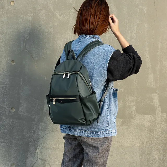 J II 後背包-摩卡尼龍配皮後背包-6116-18-多色任選 歷史價格詳細信息