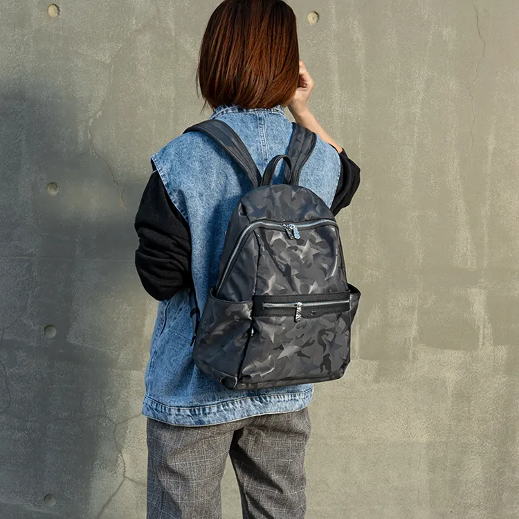 J II 後背包-摩卡尼龍配皮後背包-6116-18-多色任選 歷史價格詳細信息