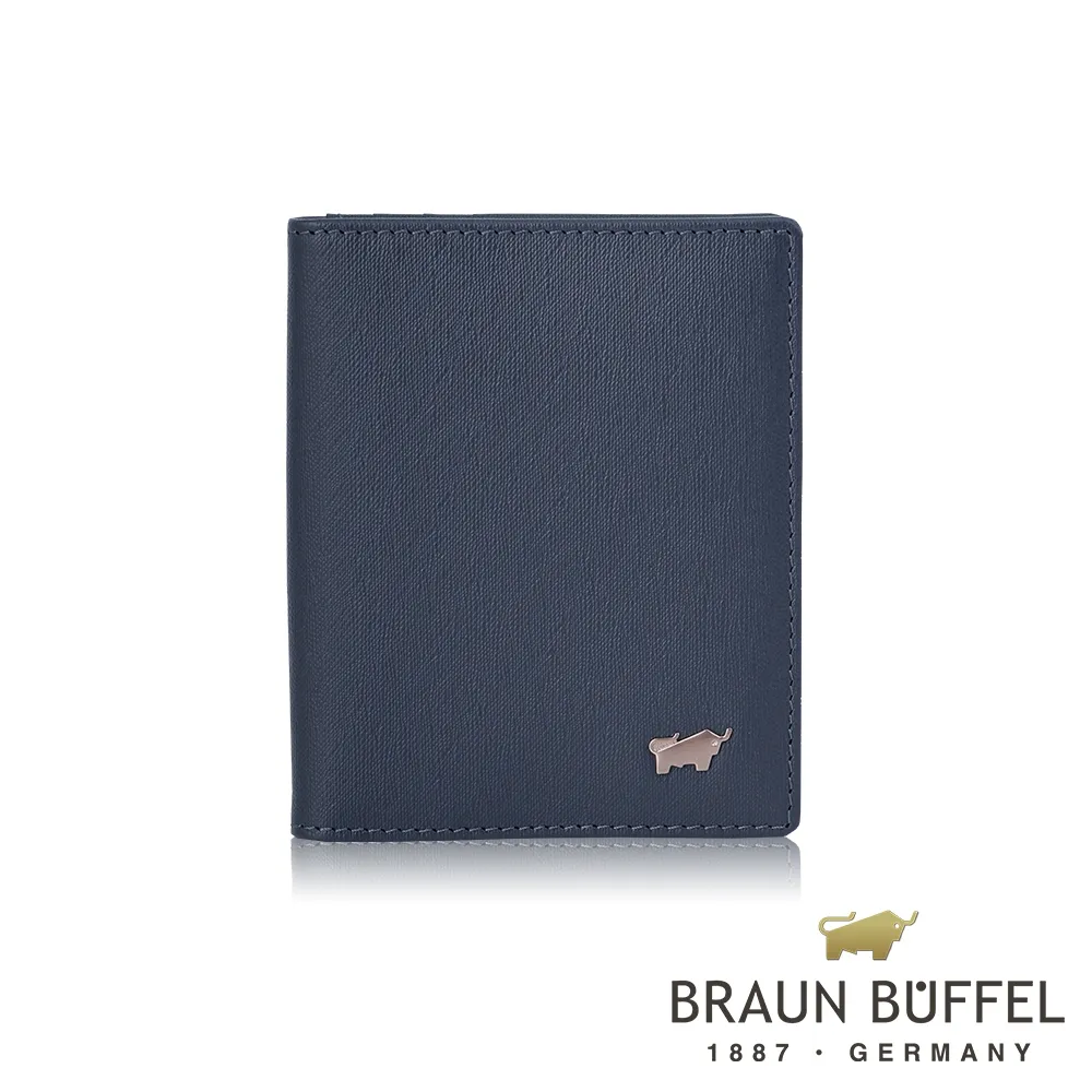 【BRAUN BUFFEL】台灣總代理 HOMME-M系列4卡零錢皮夾（深藍）BF306-315-MAR 歷史價格詳細信息