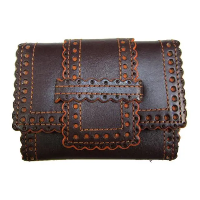 Cecife 肩背包中容量主袋+外袋共四層扁包100%進口牛皮革復古仿舊提肩背斜側背 歷史價格詳細信息