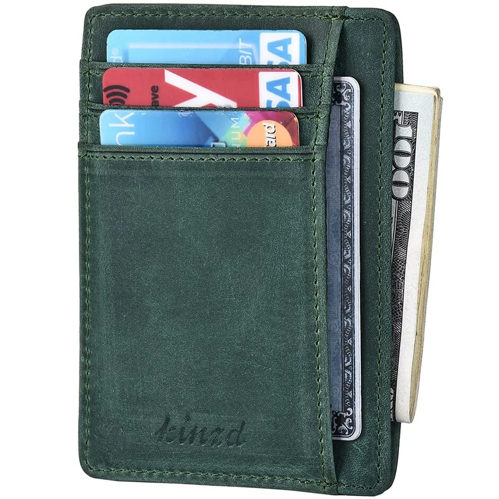 Kinzd  防盜證件卡夾(綠色) 歷史價格詳細信息