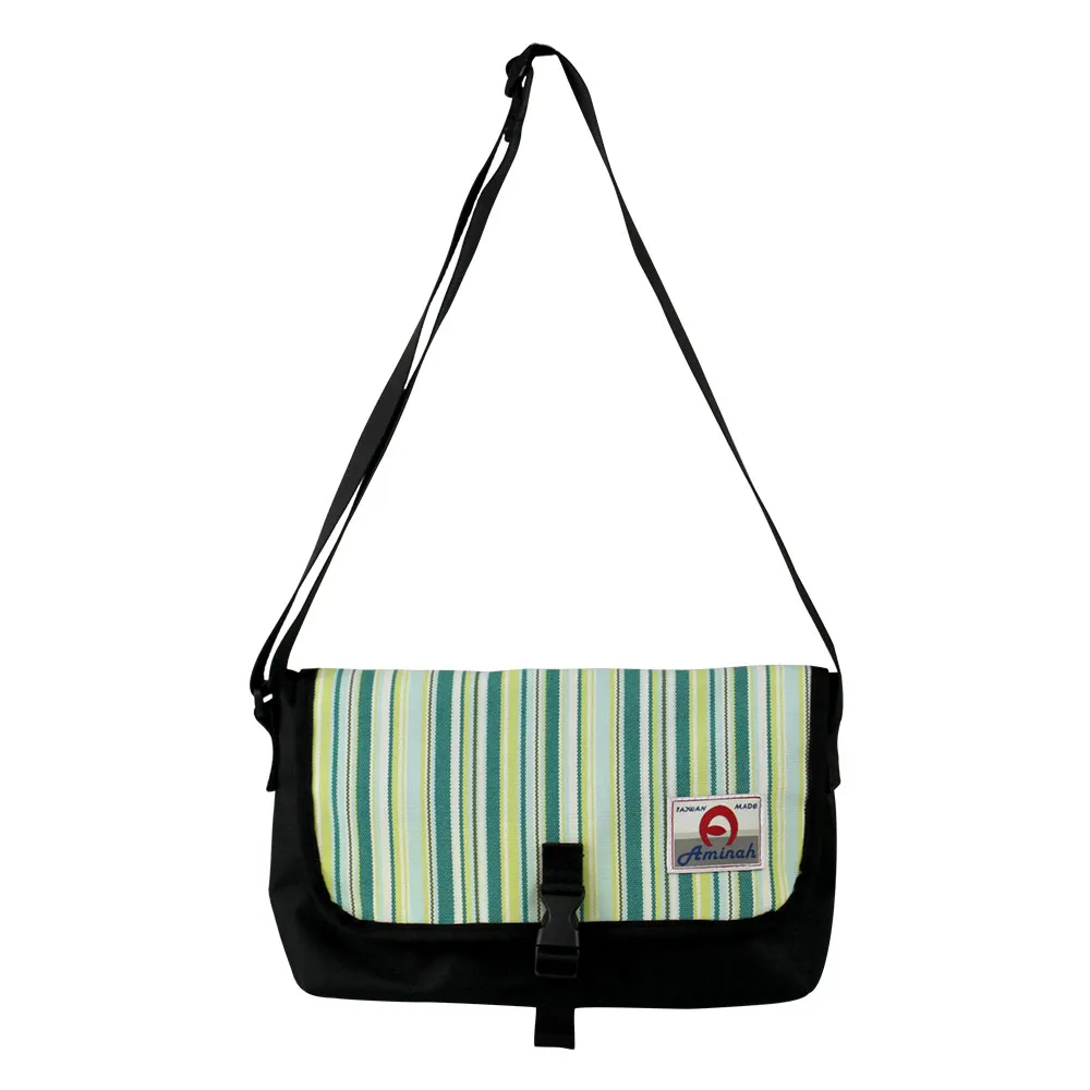 AMINAH-彩虹條紋後背包 歷史價格詳細信息