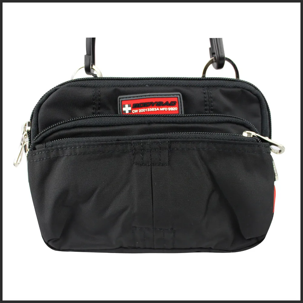 BODYSAC-黑色機能小側背 b1156 歷史價格詳細信息