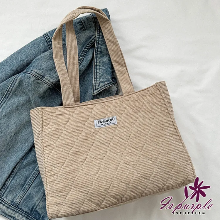 【iSPurple】刺繡笑臉＊方型大容量購物手提肩背帆布包/白 歷史價格詳細信息