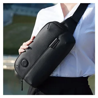 【品樂．BAO】AH北極獵人可拆卸雙扣郵差包休閒斜背包(黑色) 歷史價格詳細信息