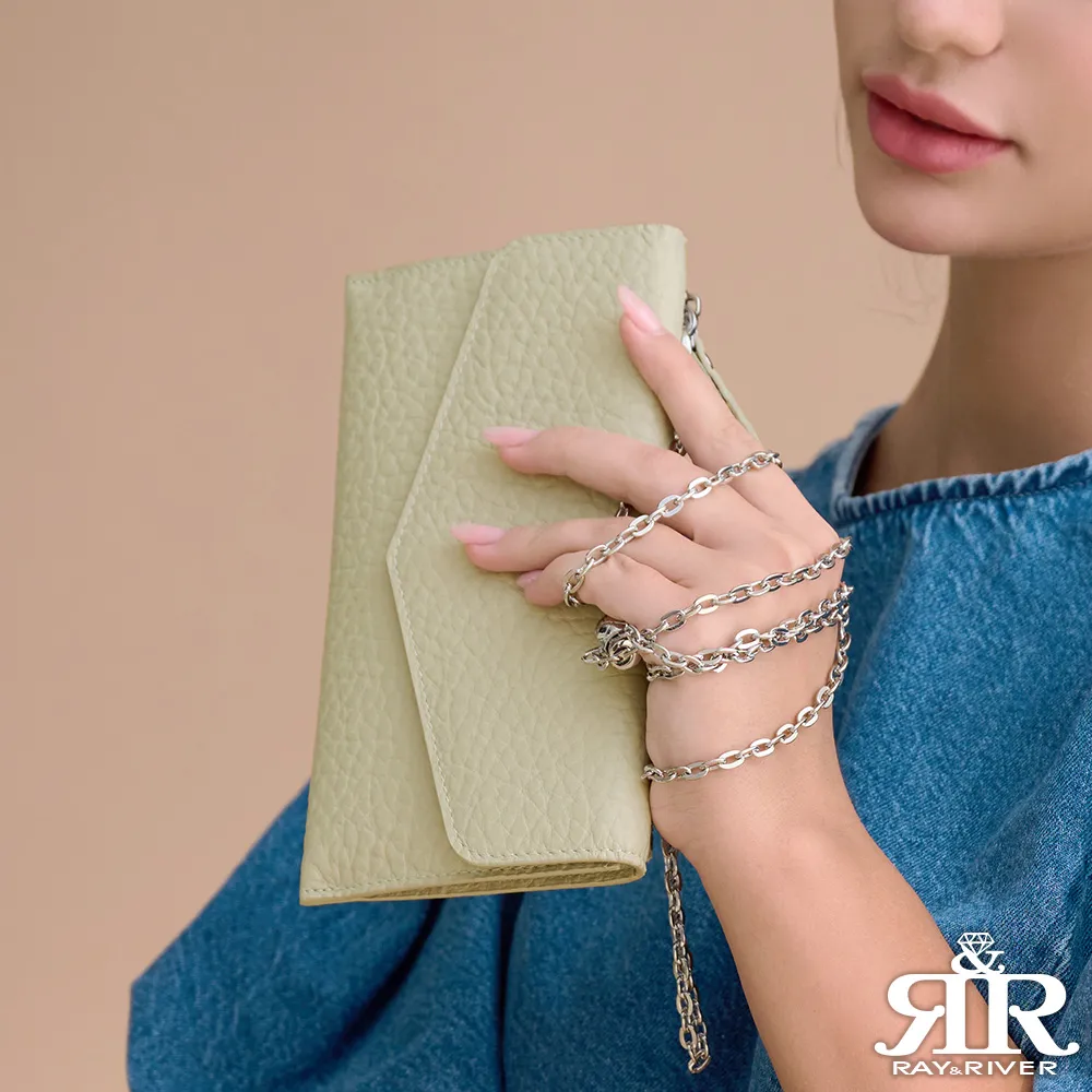 2R 艾樂紋牛皮 Elephat 斜背輕巧長夾 灰卡其 歷史價格詳細信息