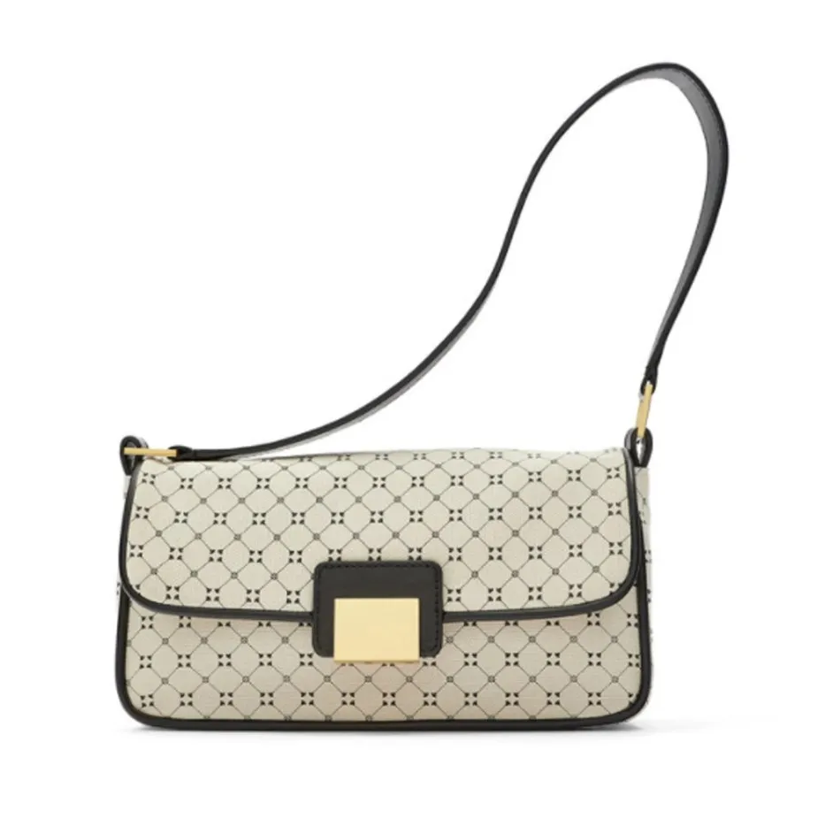 【Sp house】流行焦點小香風珍珠鍊真牛皮菱格小方包 歷史價格詳細信息