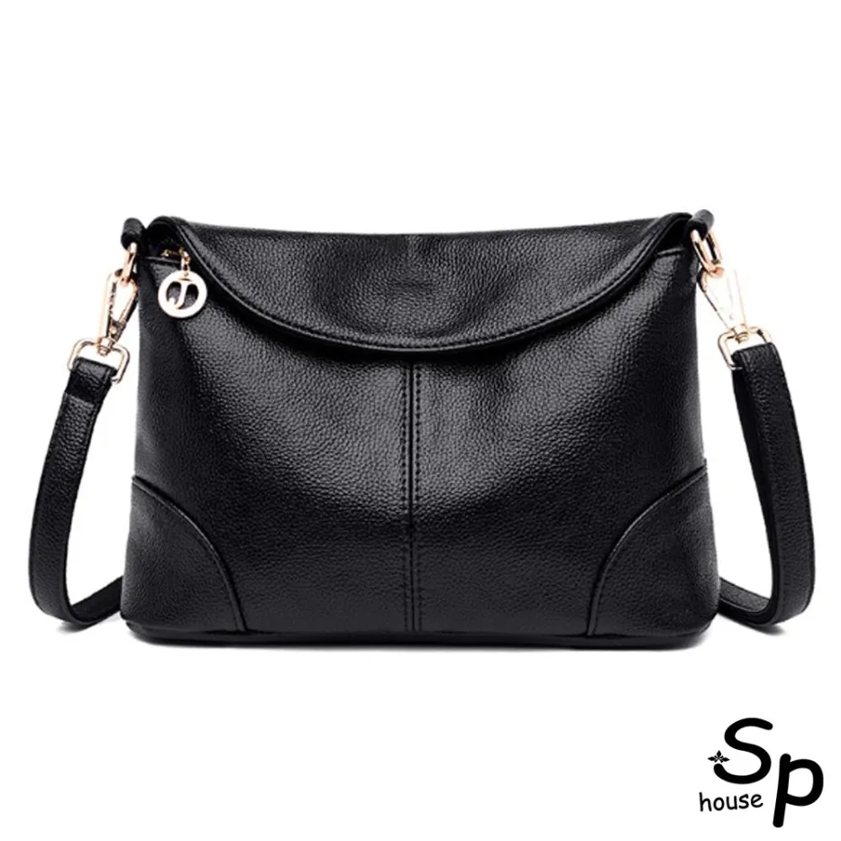 【Sp house】質感素面牛皮鍊條單肩斜背包(6色) 歷史價格詳細信息