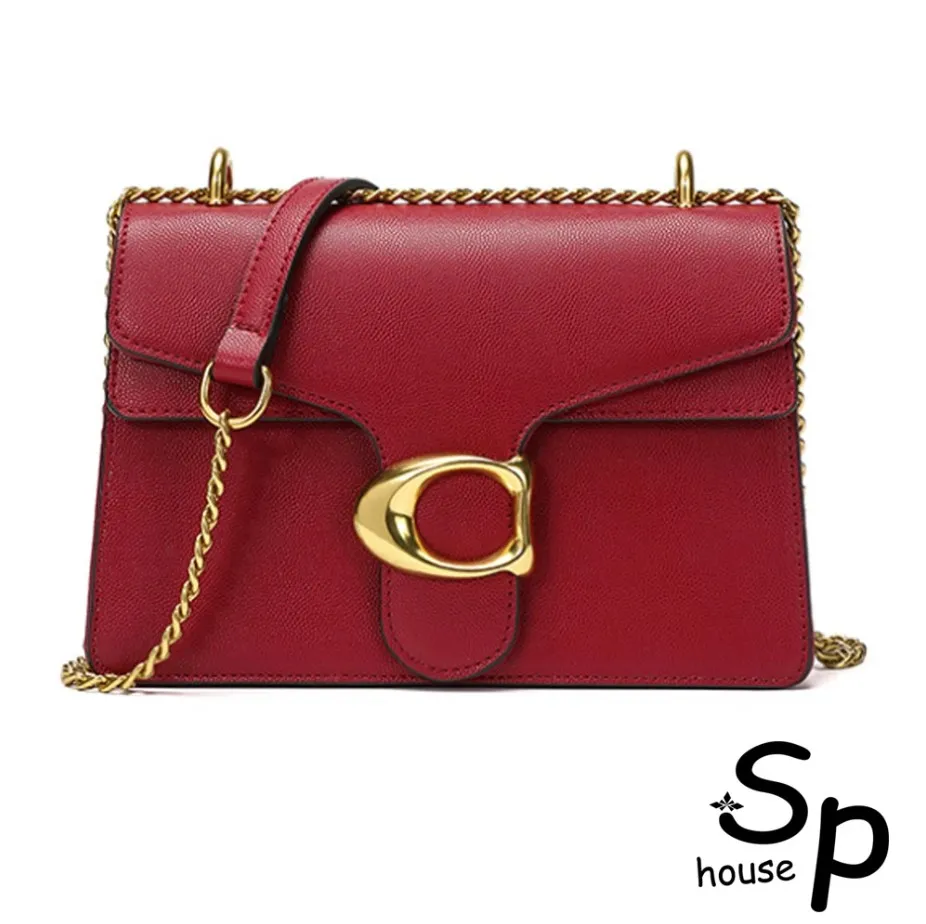 【Sp house】新潮OL鍊條側肩斜背手提女用包(2色可選) 歷史價格詳細信息