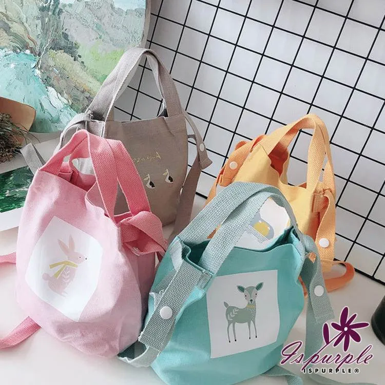 動物帆布肩背包 A4 狗狗 貓咪 熊貓 手提托特包 雙面圖案 手提袋 多款可選 SF-018329 - A4 狗狗 貓咪 歷史價格詳細信息