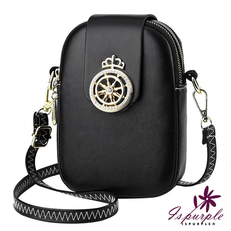 【iSPurple】機能工裝*多功能時尚街頭大容量手提斜肩包/黑 歷史價格詳細信息