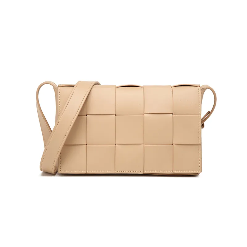 【Amoscova】女包 新款編織包 單肩包 小方包 男女斜背包-黑色(2643) 歷史價格詳細信息