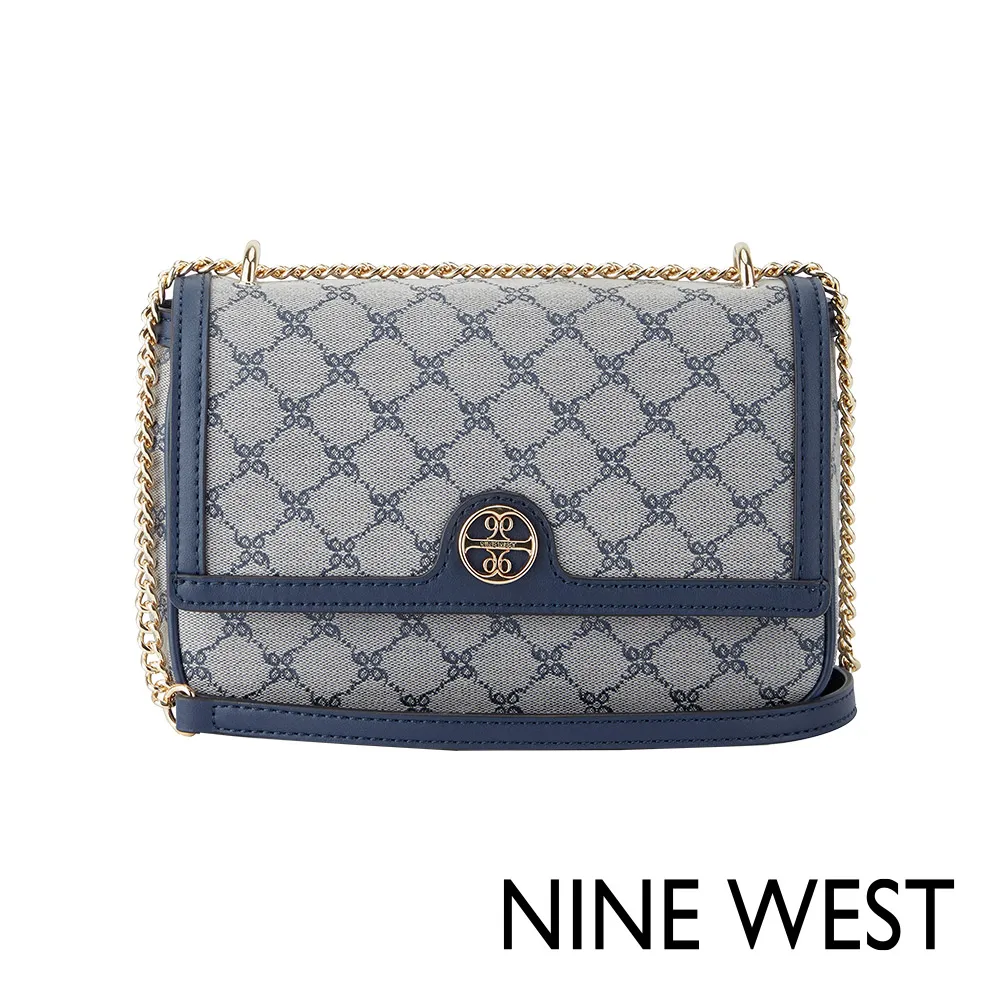 NINE WEST KYELLE 經典鍊帶肩背包-LOGO粉(127272) 歷史價格詳細信息