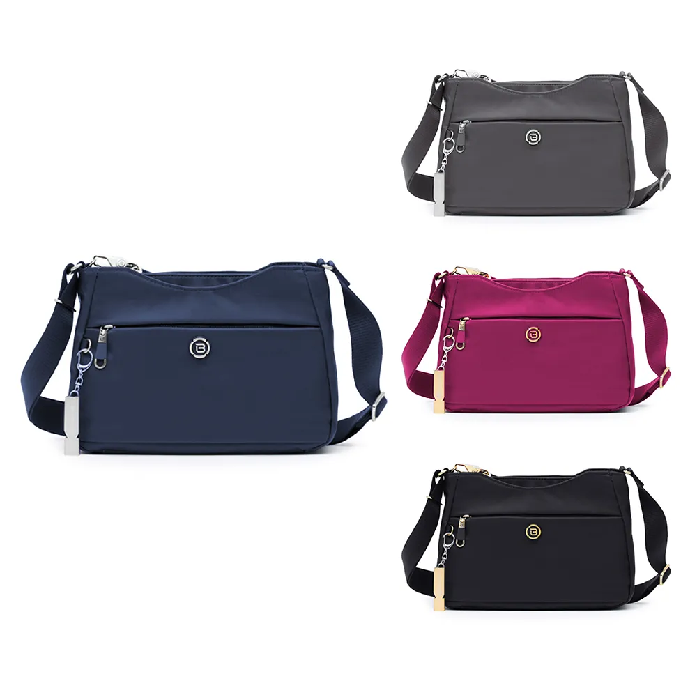 beside u 斜背包 直立式手機包 防盜錄側背包 潛水布休閒包 黑色 BAPC系列 歷史價格詳細信息