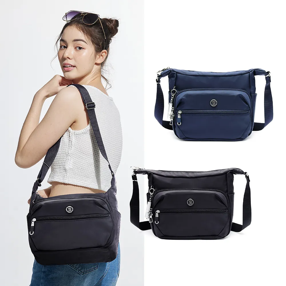 防潑水外出游玩斜挎包初中高中學生休閑單肩書包大容量輕便簡約包 歷史價格詳細信息