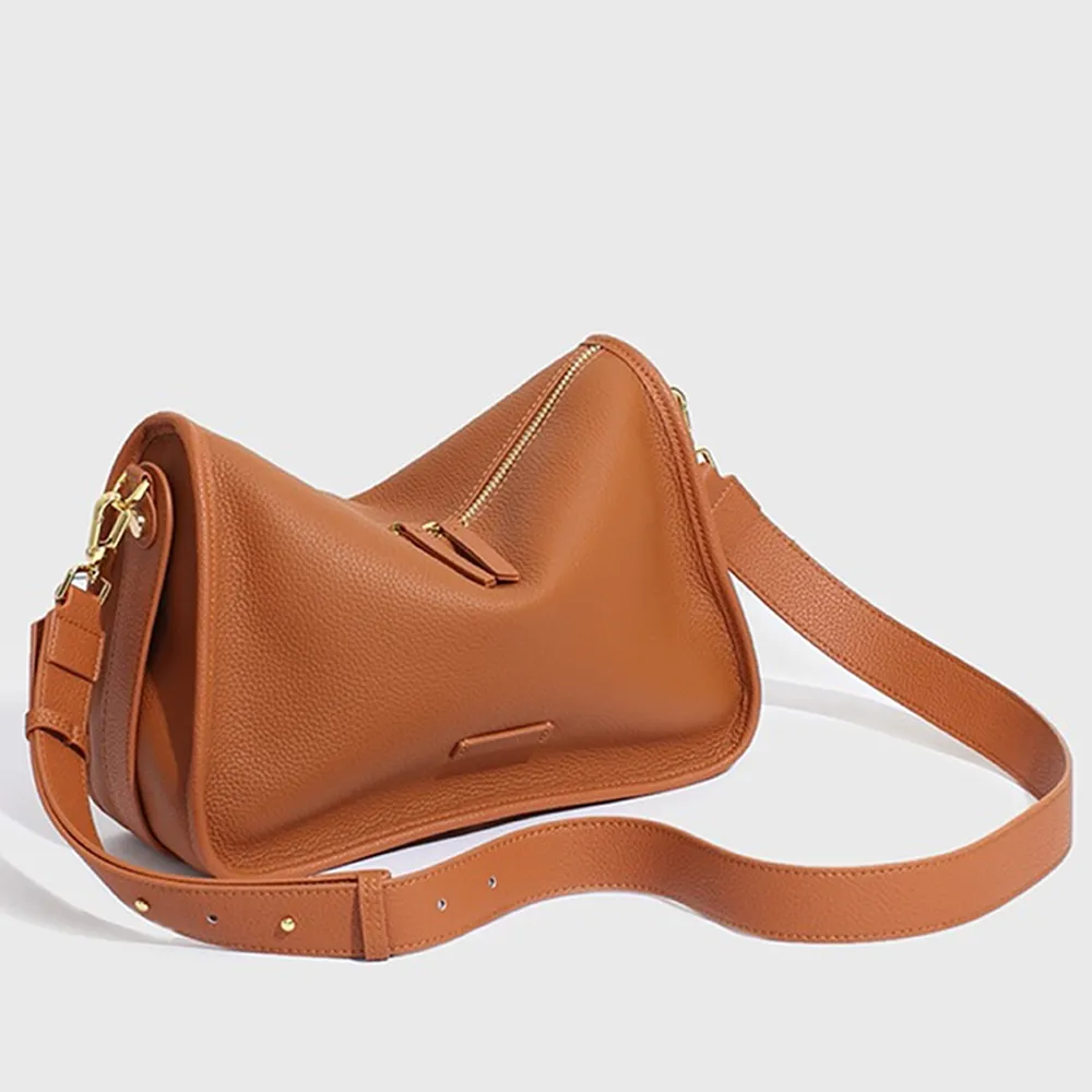 【伊卡柔Ikary】時尚高級感百搭撞色真皮水桶包(9816米白) 歷史價格詳細信息