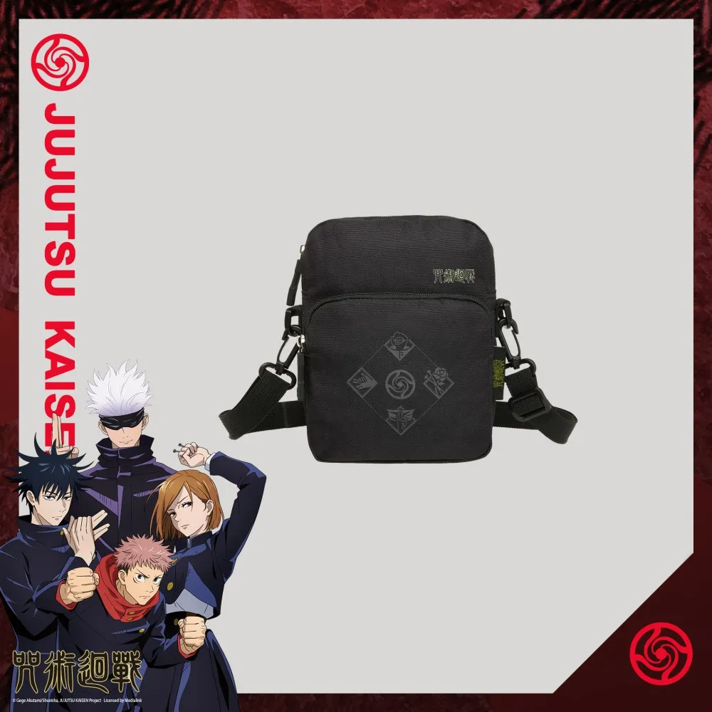 【咒術迴戰】咒術迴戰 直式側背包 #黑 JK21-A4-64BK 歷史價格詳細信息