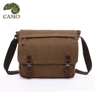 【品樂．CAMO】韓版復古風帆布手提肩背旅行包(黑色) 歷史價格詳細信息